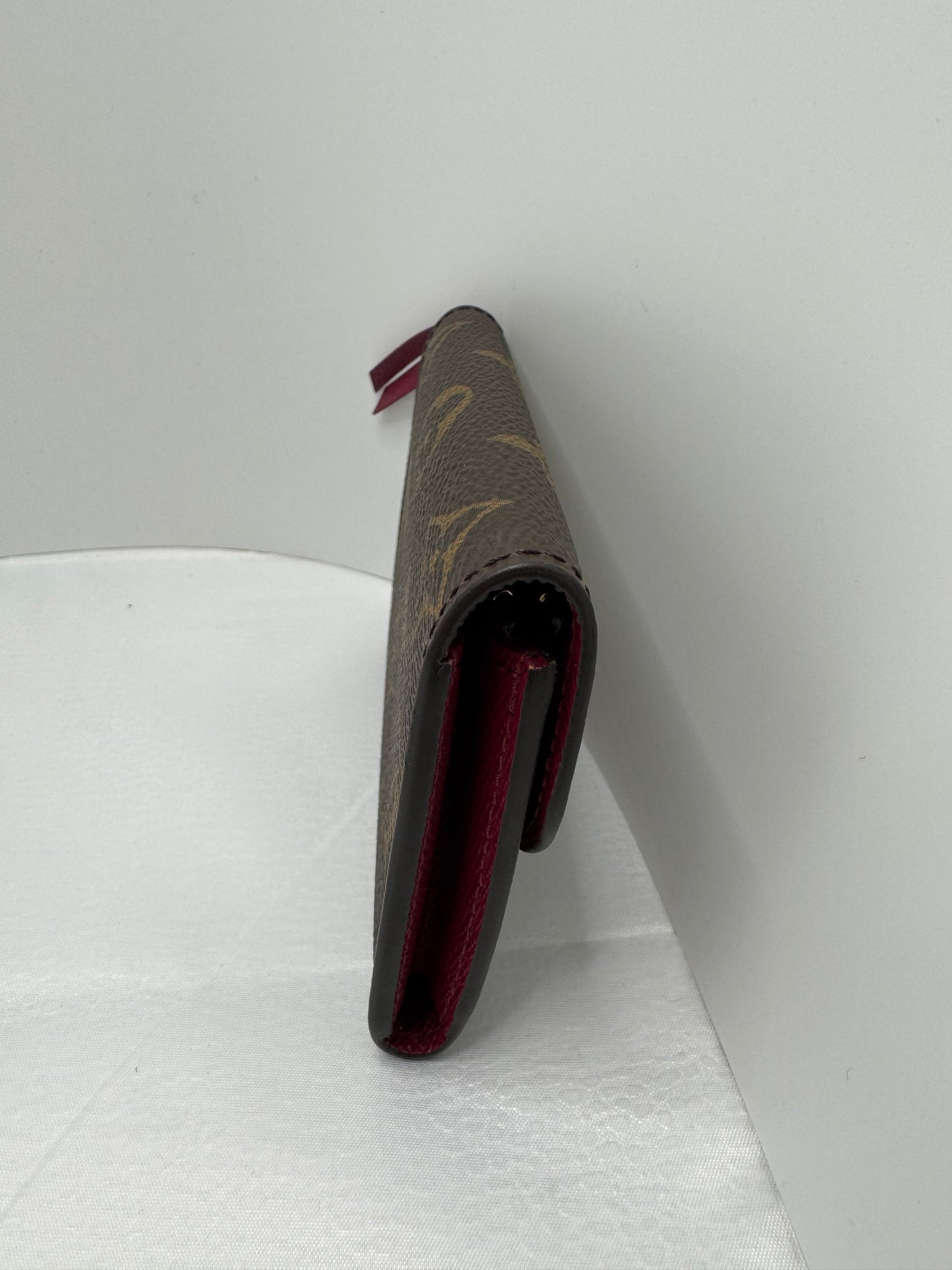 Monogram Rosalie Coin Purse Fuchsia