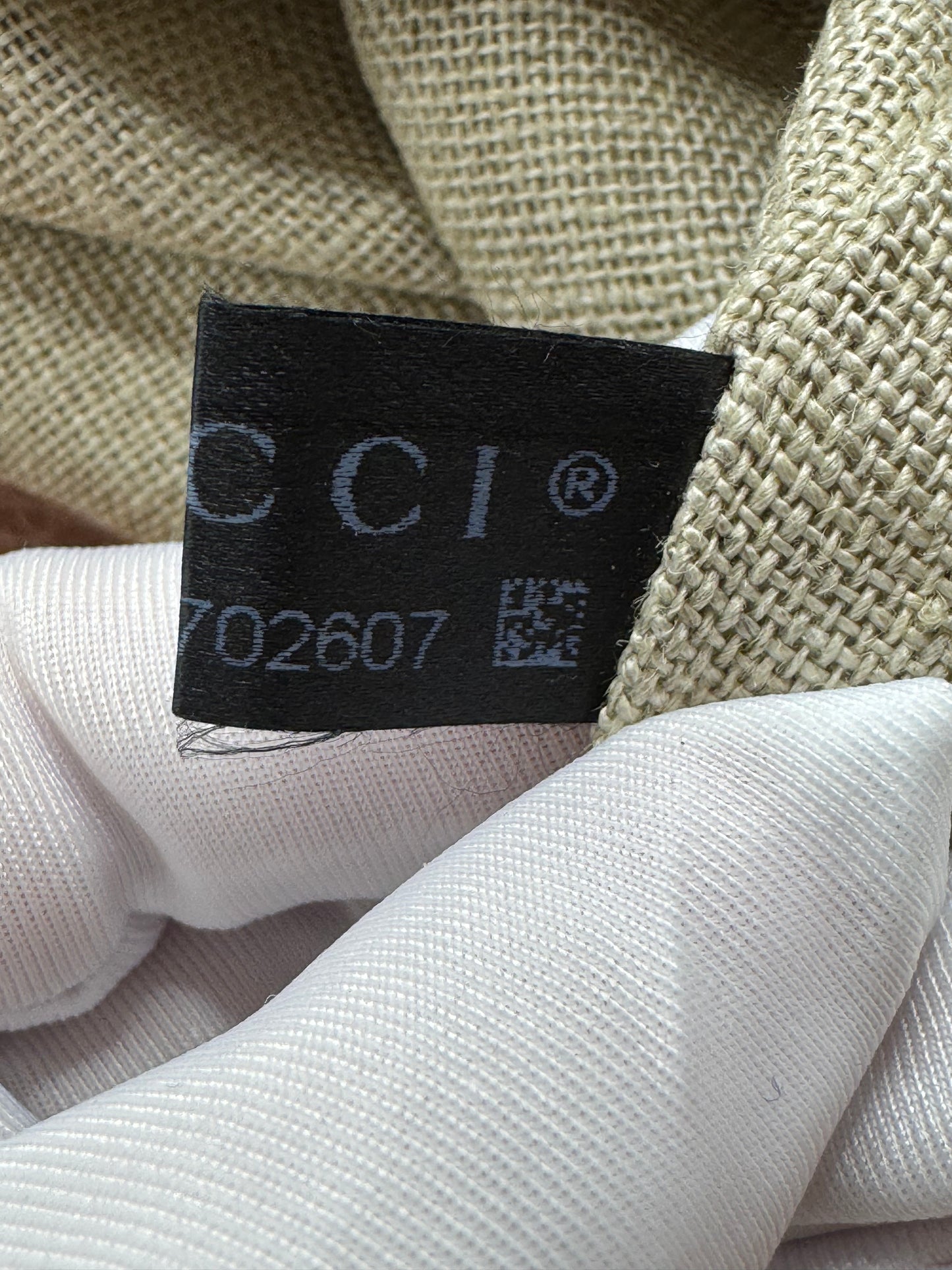 Interlocking Top Handle Bag Leather Medium