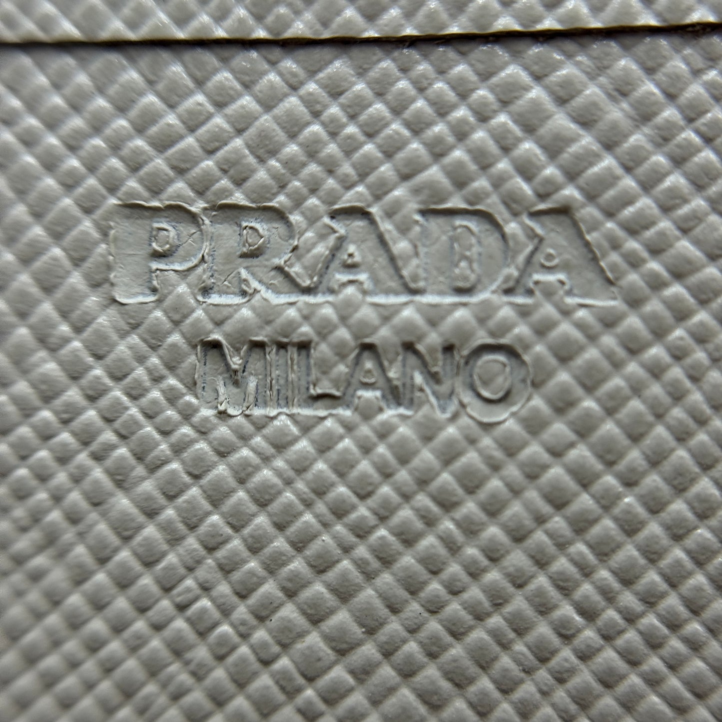 Saffiano Long Wallet Gold Hardware