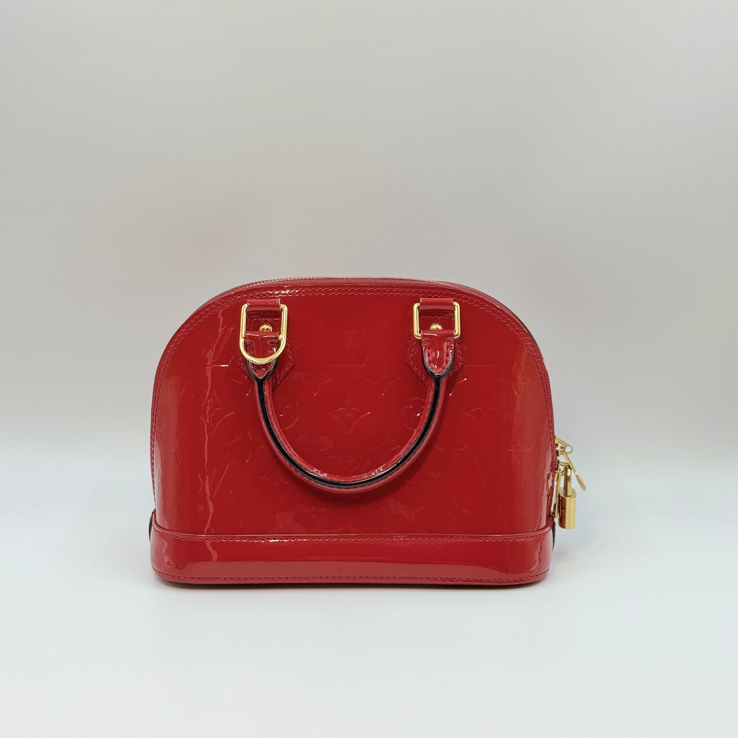 Monogram Vernis Alma BB (Rose Red)