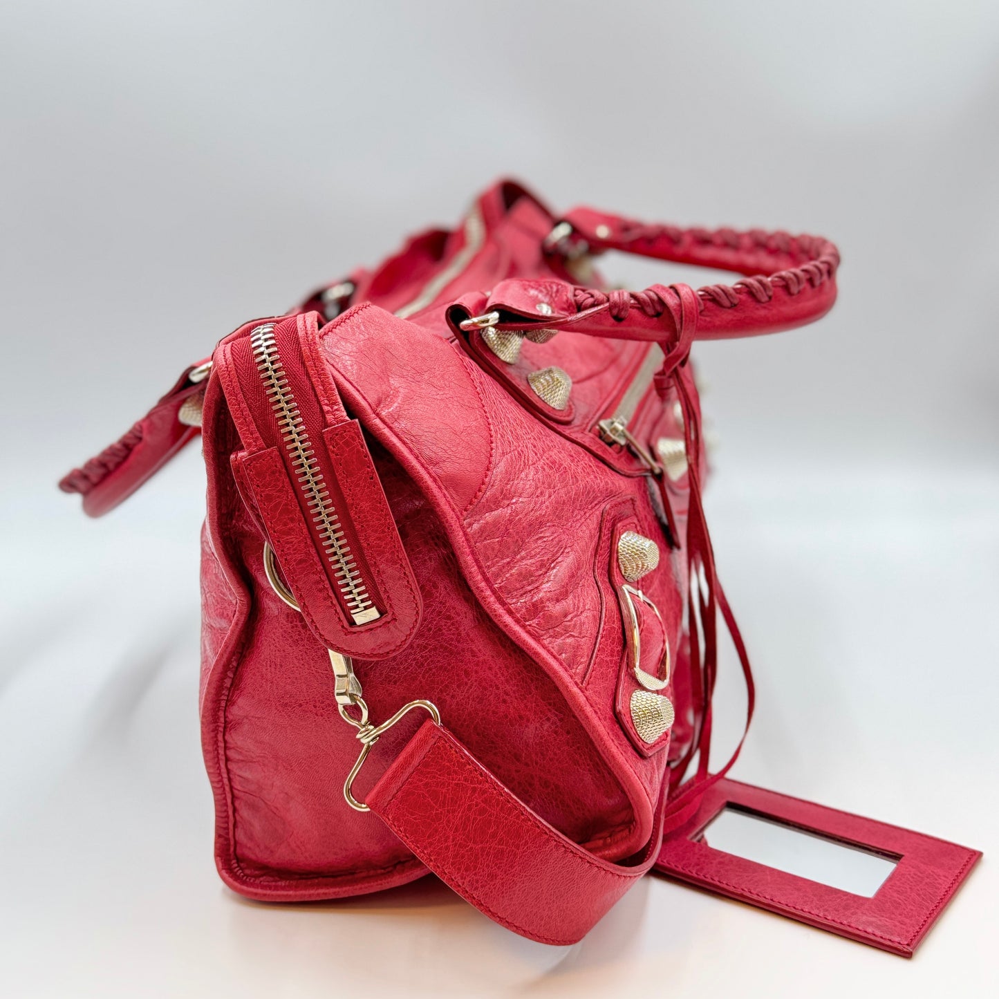 City Classic Studs Bag Leather Medium