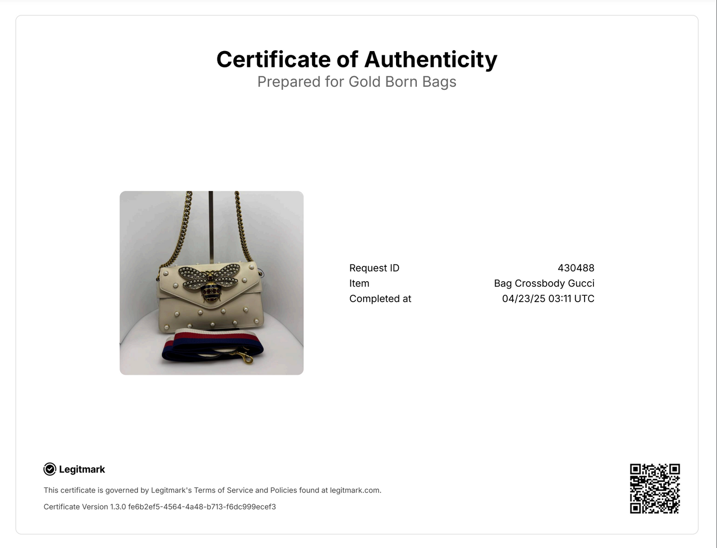 Faux Pearl Broadway (White)