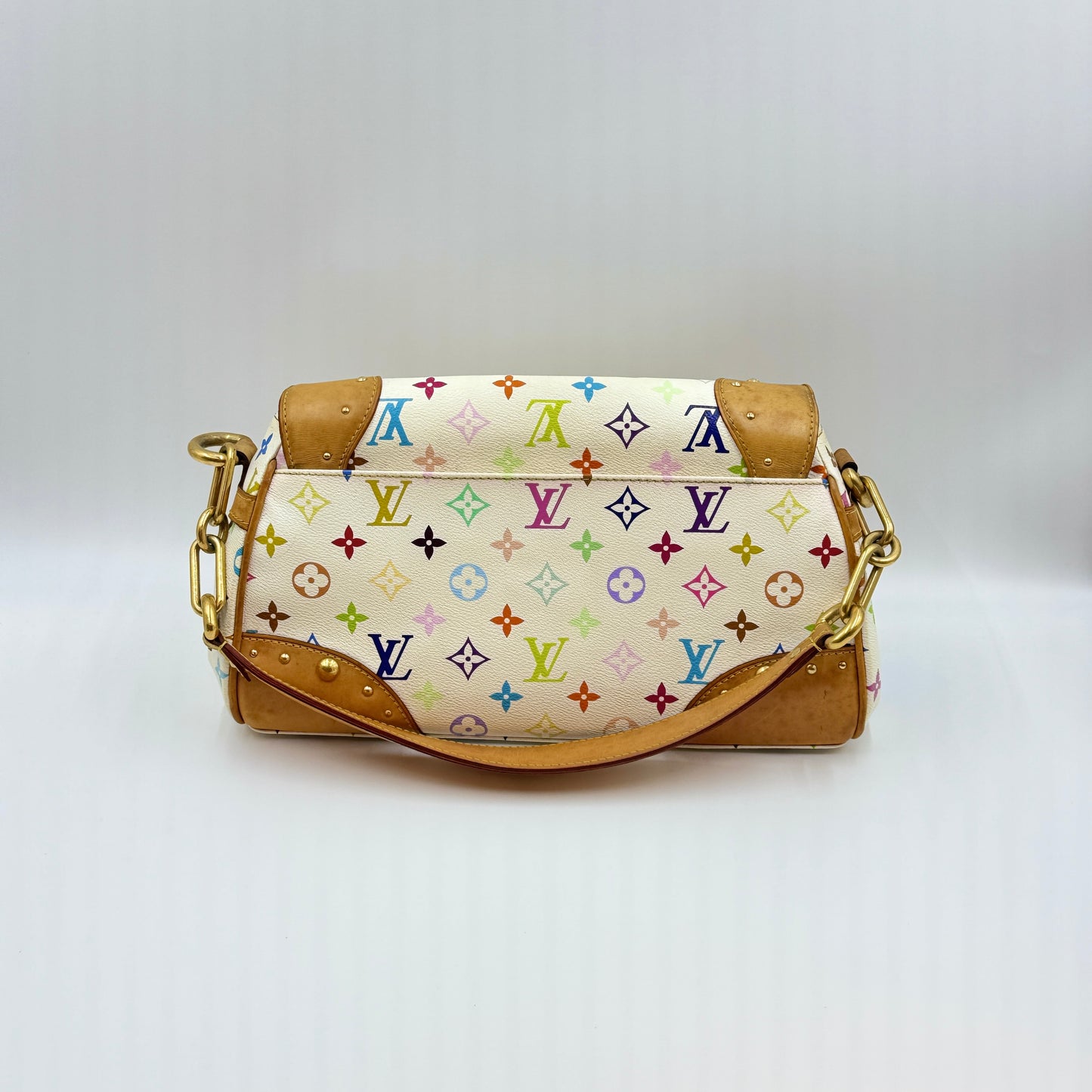 x Takashi Murakami Monogram Multicolore Beverly MM