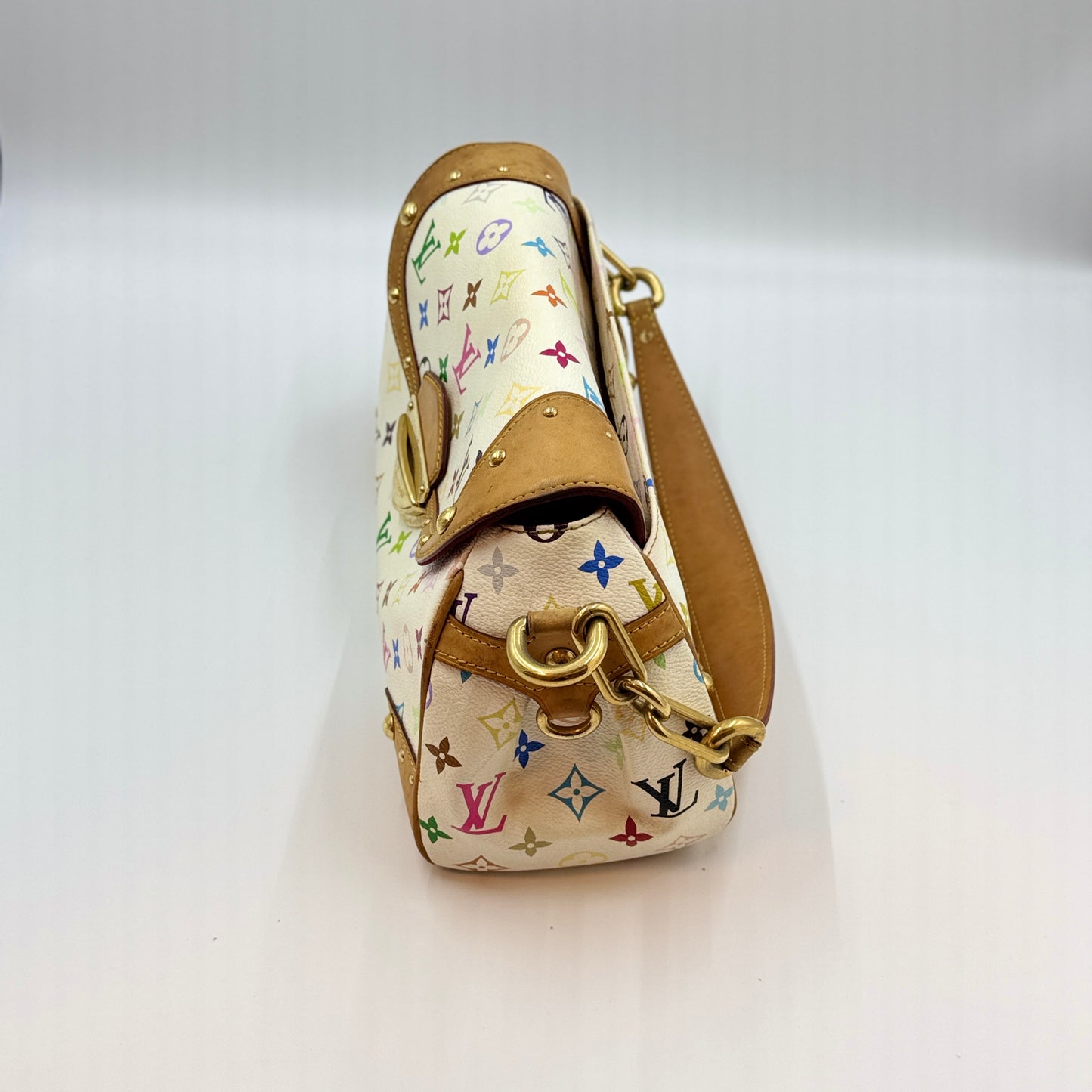 x Takashi Murakami Monogram Multicolore Beverly MM