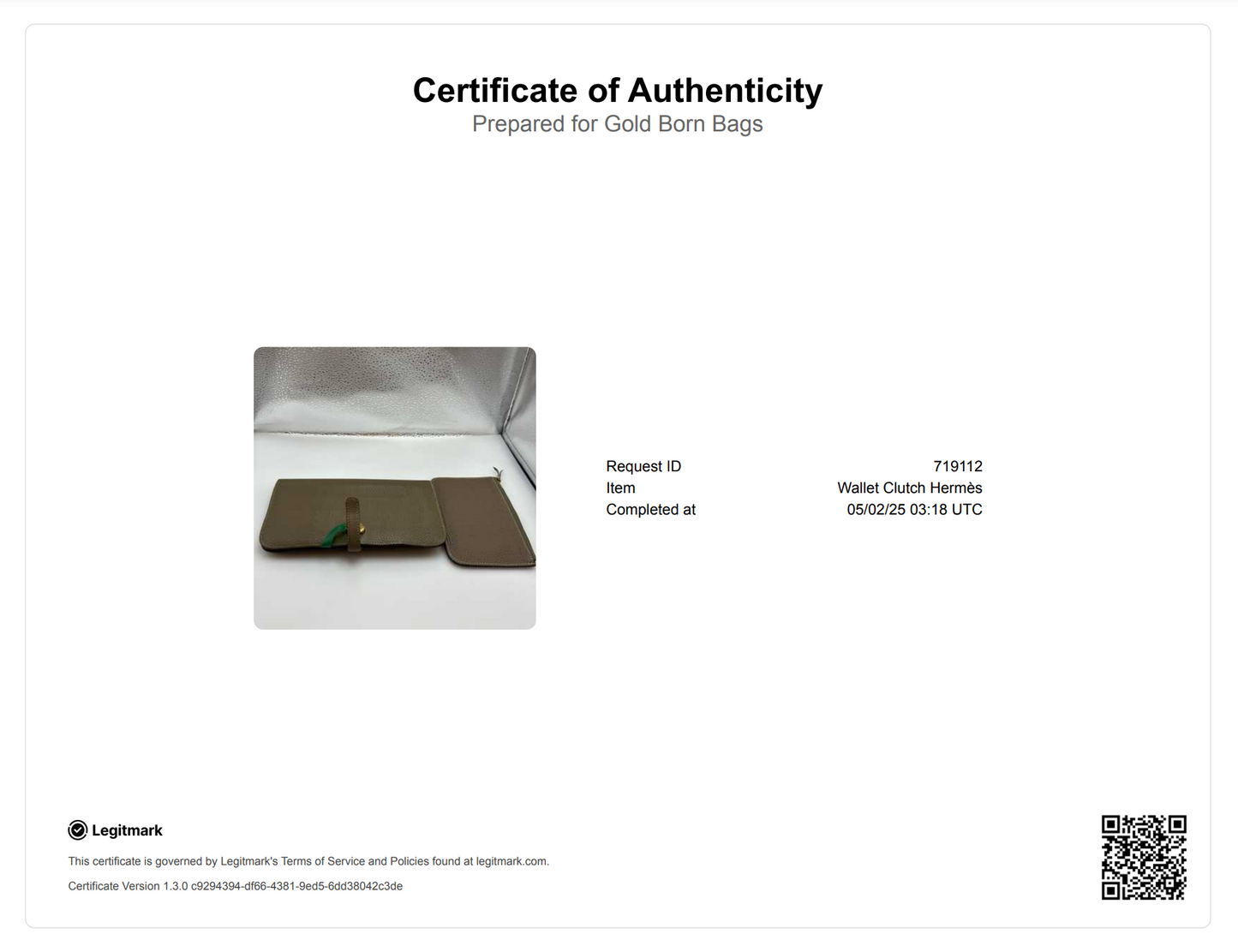 Togo Dogon Duo Wallet Etoupe