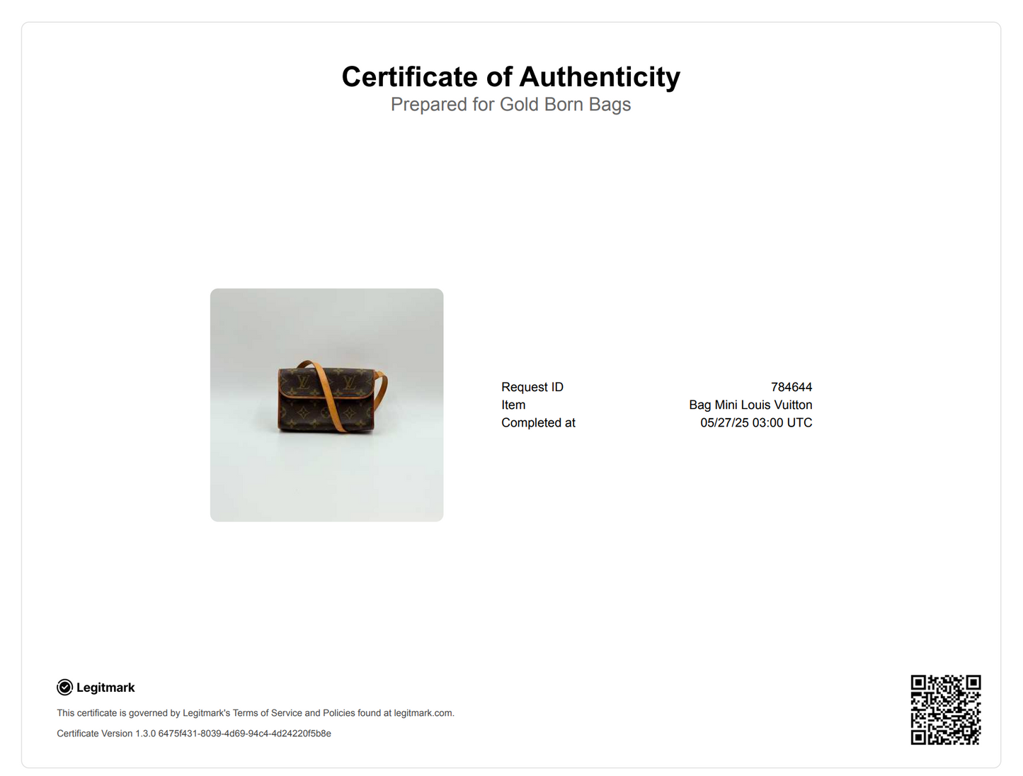 Monogram Pochette Florentine XS