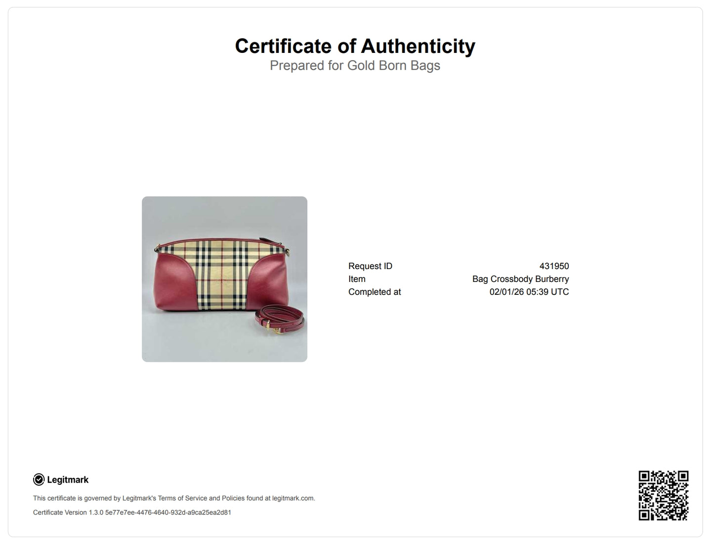 Haymarket Check Small Chichester Crossbody Clutch Red
