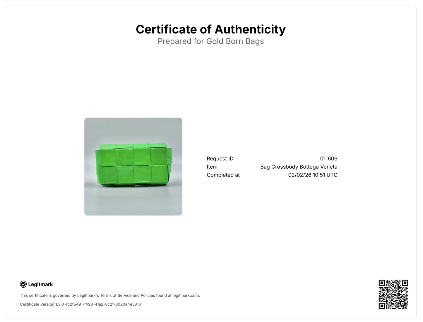 Paper Calfskin Intreccio Cassette Belt Bag Parakeet