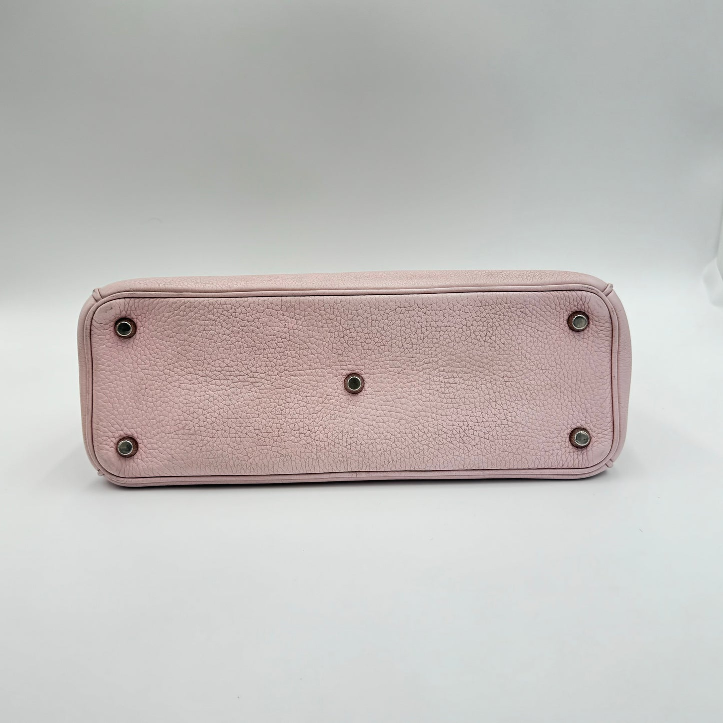 Diorissimo Leather Handbag (purple interior)