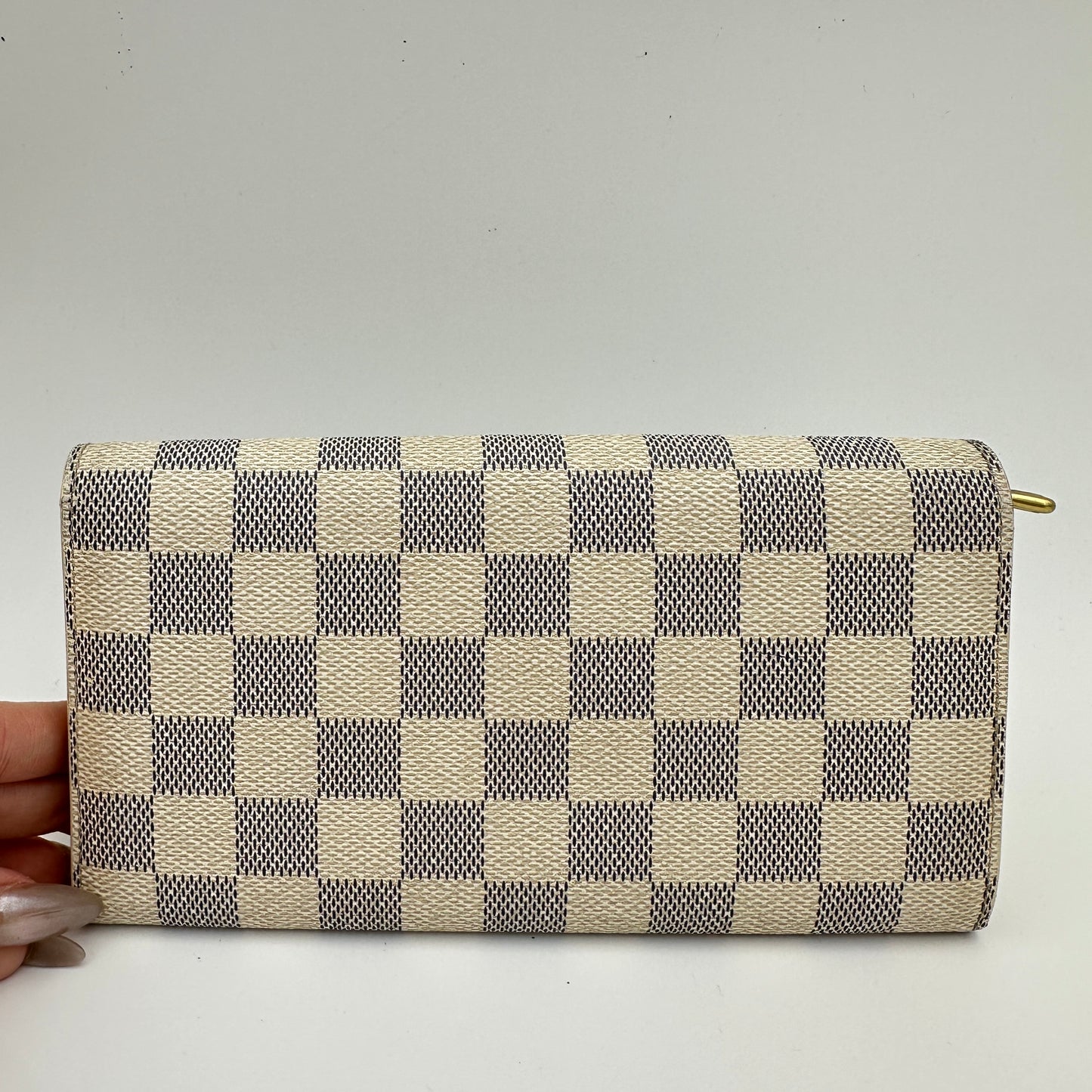 Damier Azur Pattern Sarah Wallet