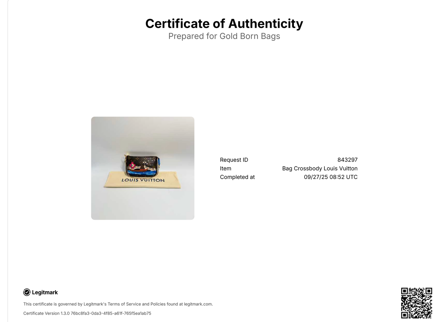 Monogram Vivienne Mini Pochette Brown