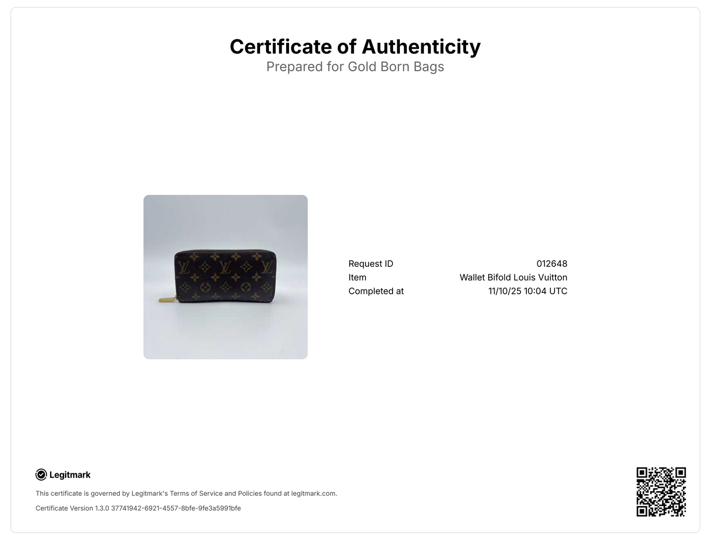 Monogram Zippy Wallet