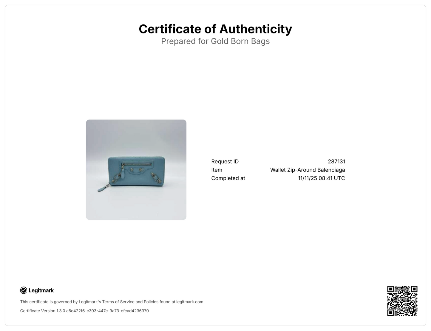 Zip Around Classic Continental long wallet