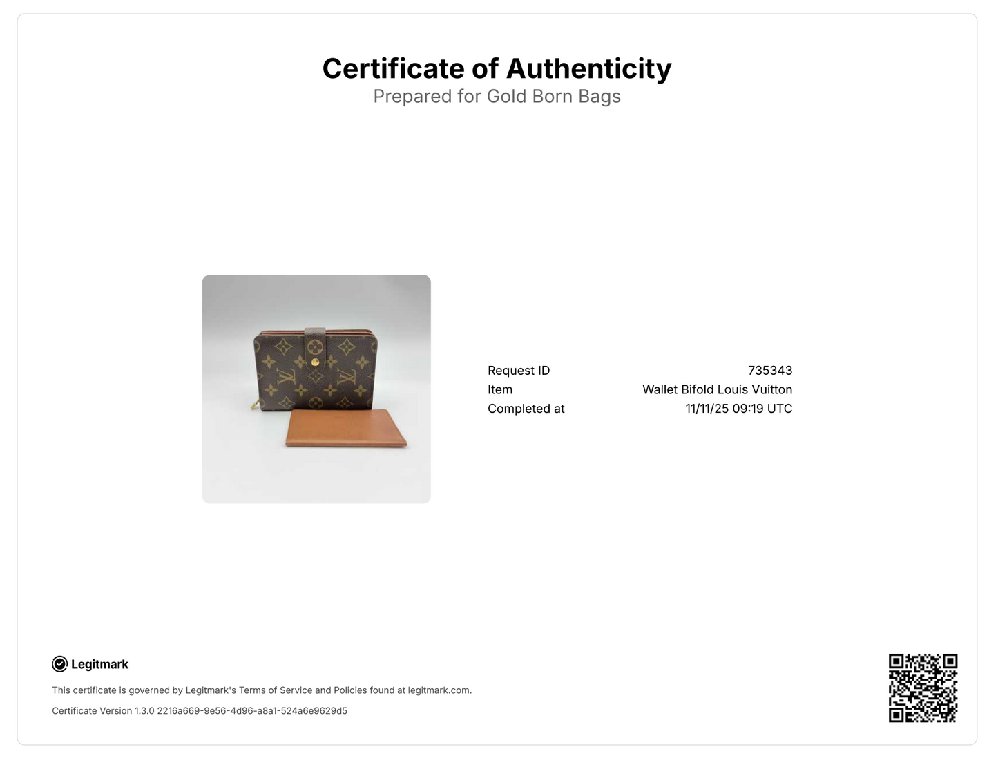 Monogram Coated Canvas Porte-Papier Zippé Wallet