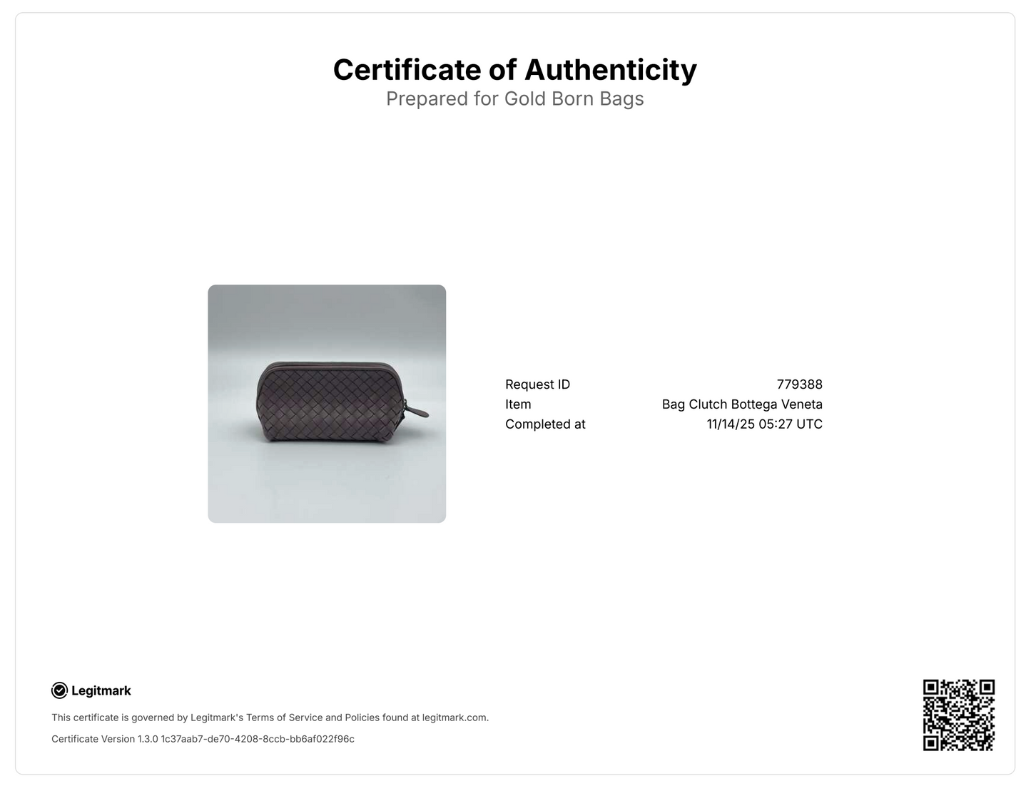 Intrecciato Nappa Cosmetic Case