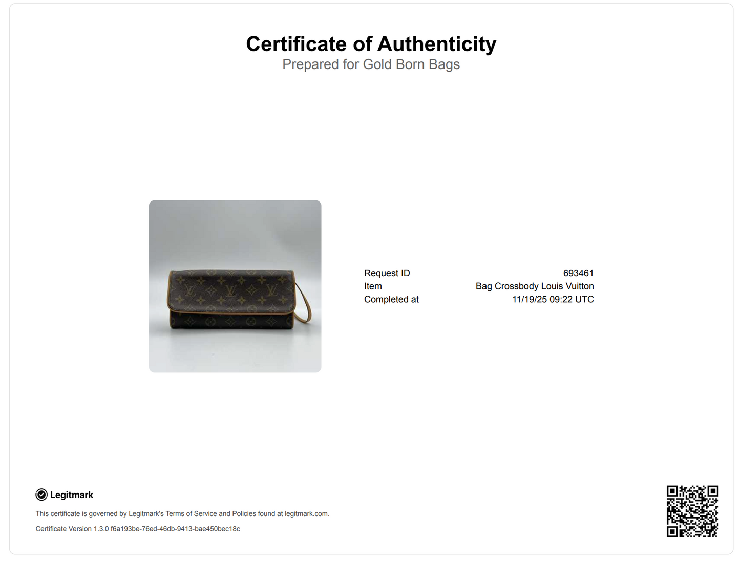 Monogram Pochette Twin GM