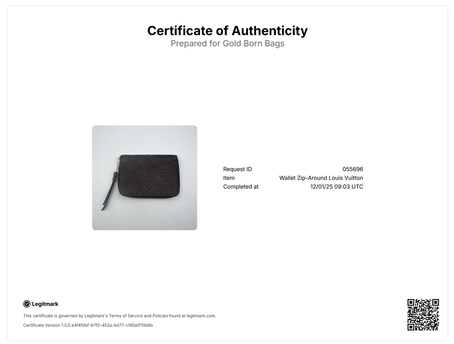 Empreinte Zippy Coin Purse Black