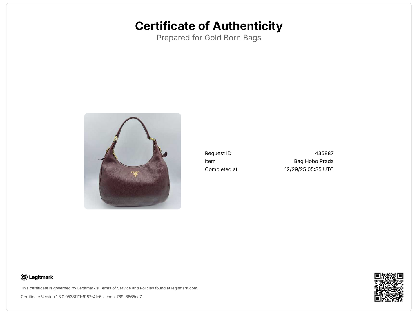 Vitello Daino Hobo Bruciato Burgundy