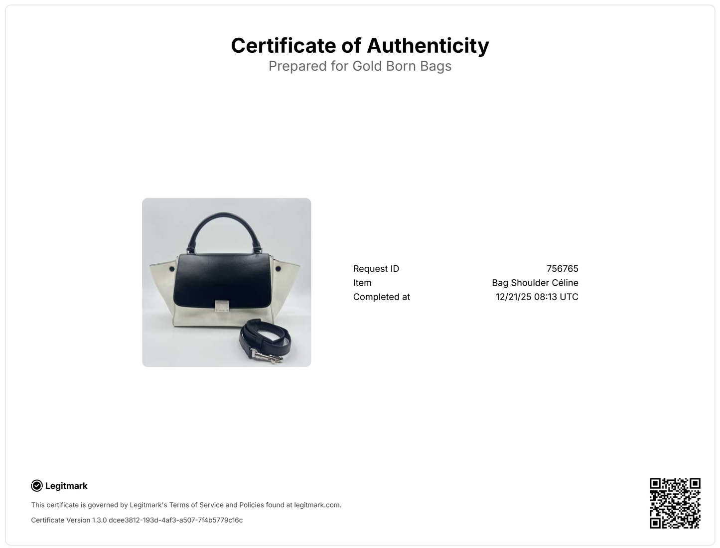 Trapeze Bag Leather Small