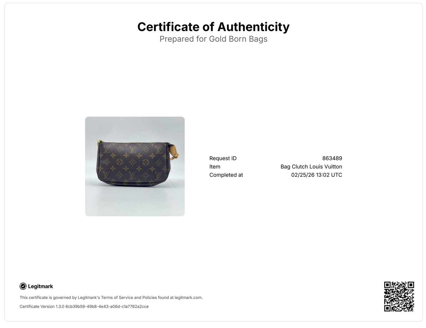 Monogram Canvas Pochette Accessories