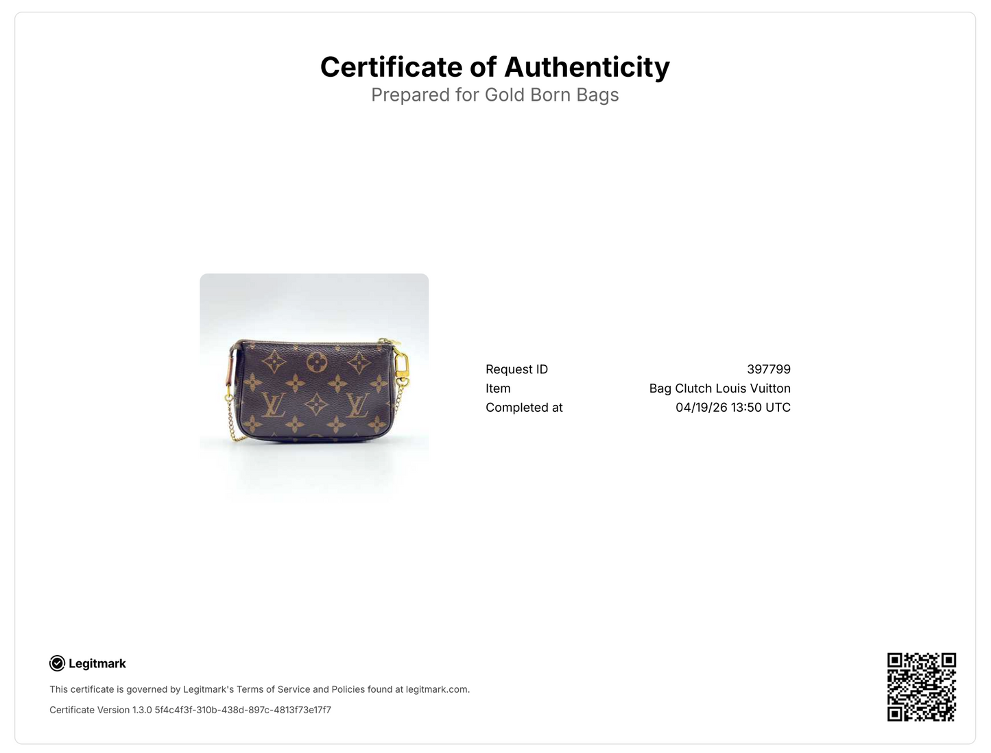 Mini Pochette Accessoires Monogram