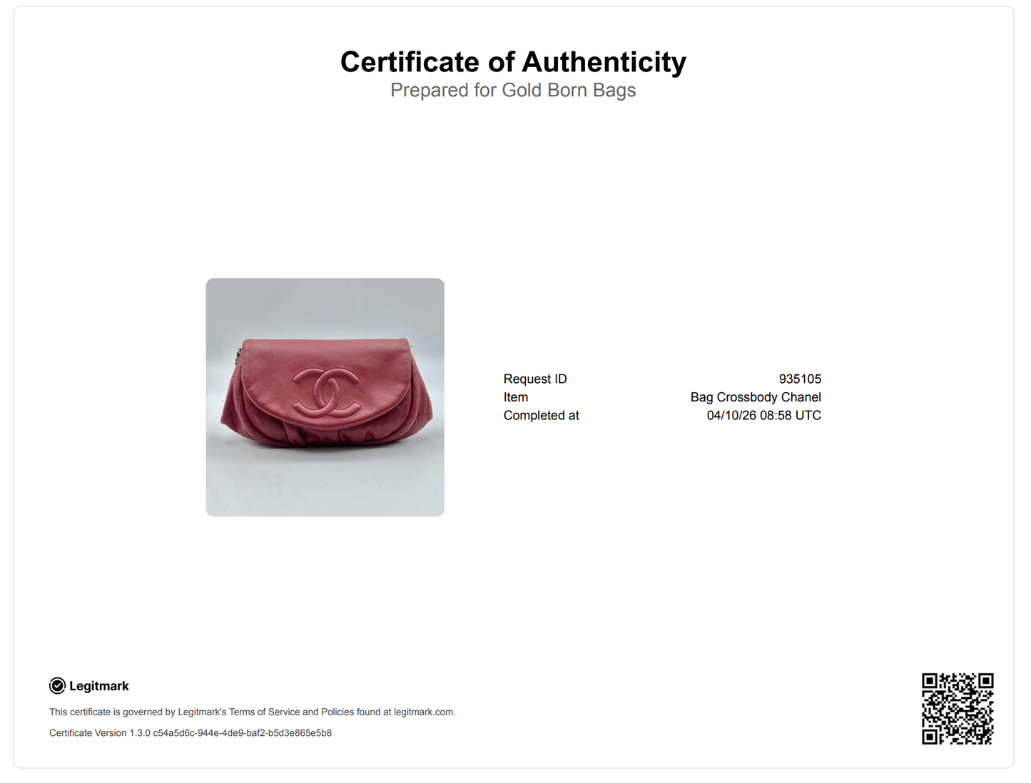 Dark Red Leather Half-Moon WOC Clutch Bag