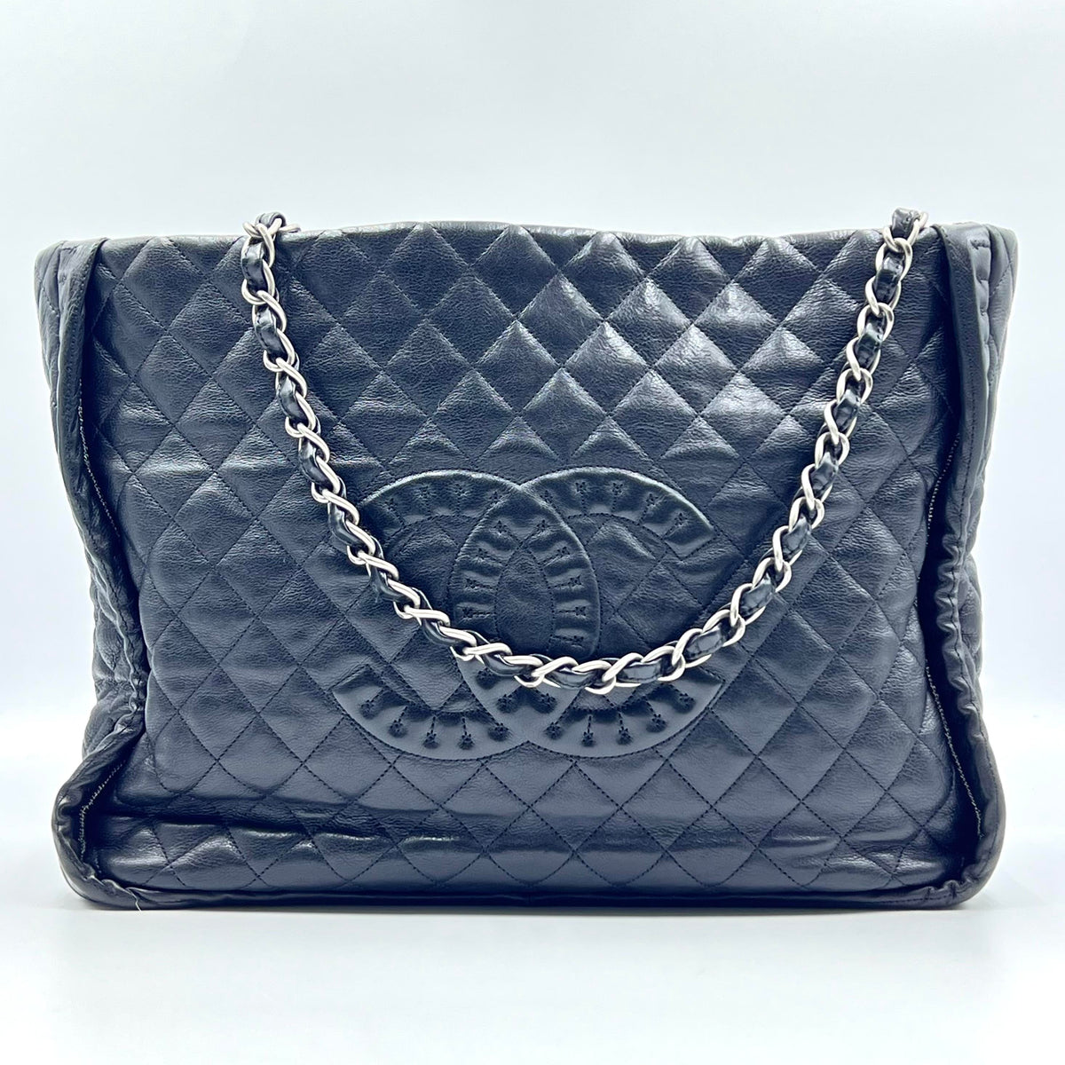 Chanel CC Quilted Calfskin Istanbul Tote