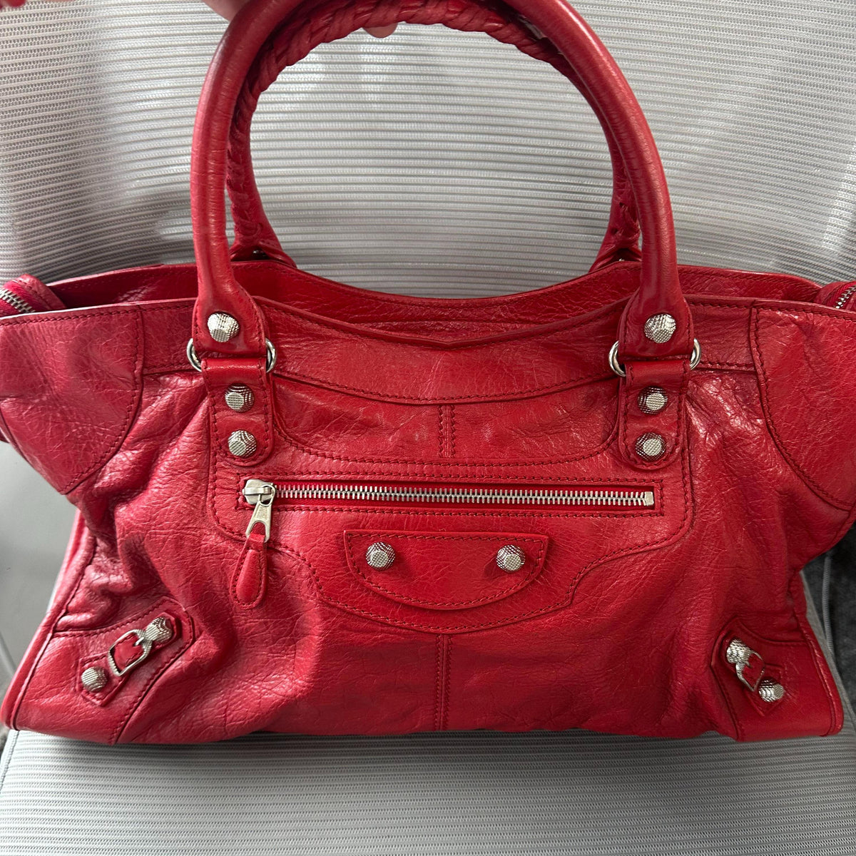 Balenciaga City Top Handle Bag Red — view 1 of 1 City Top Handle Bag Red, view 1 of 1
