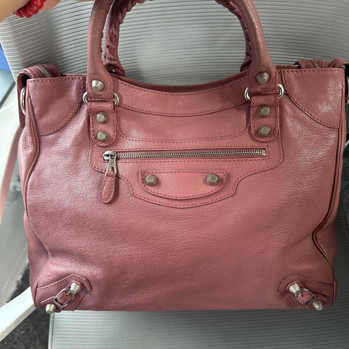 Balenciaga Neo Classic Top Handle Bag Rose