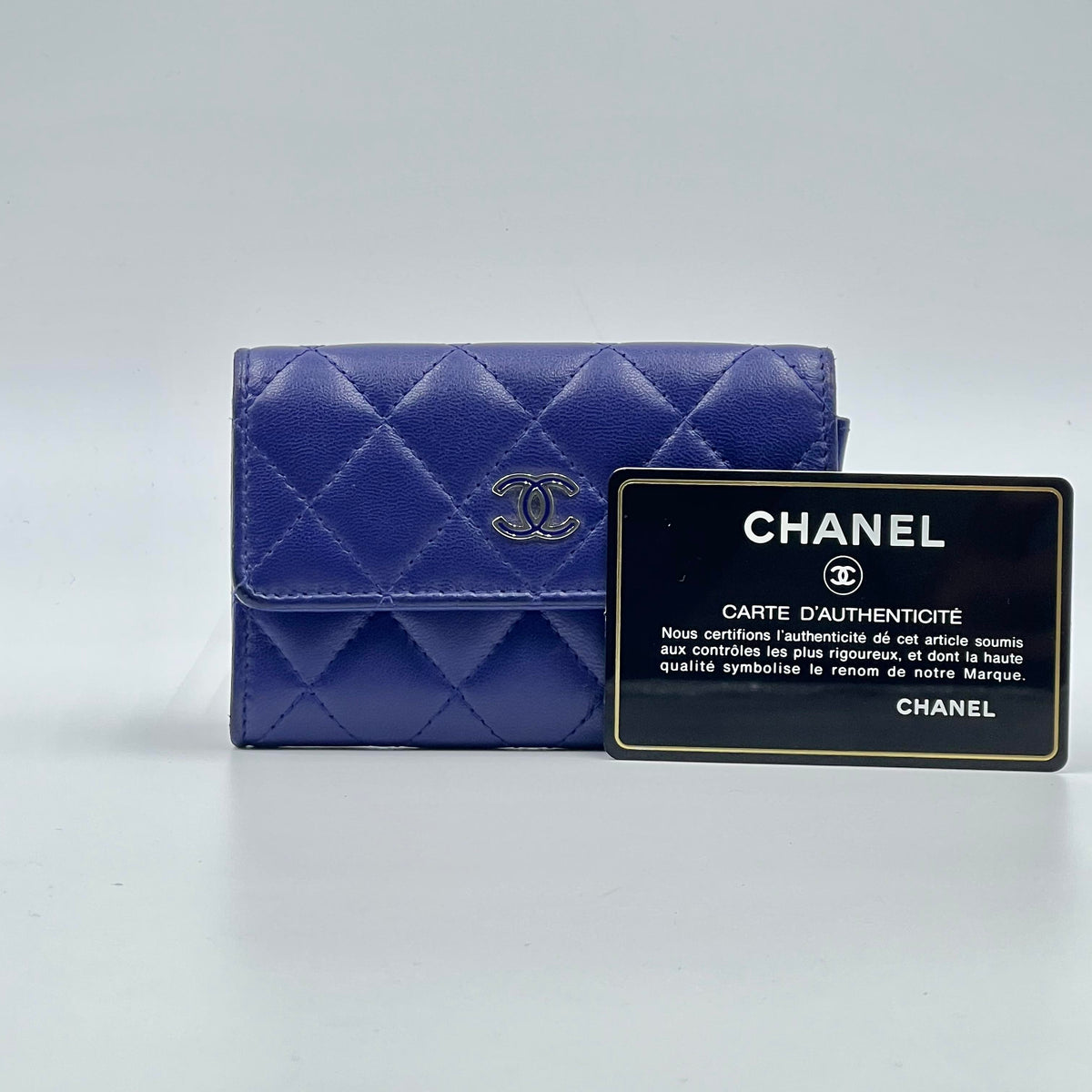 Chanel Classic Quilted Lambskin Wallet — view 1 of 3 Classic Quilted Lambskin Wallet, view 1 of 3