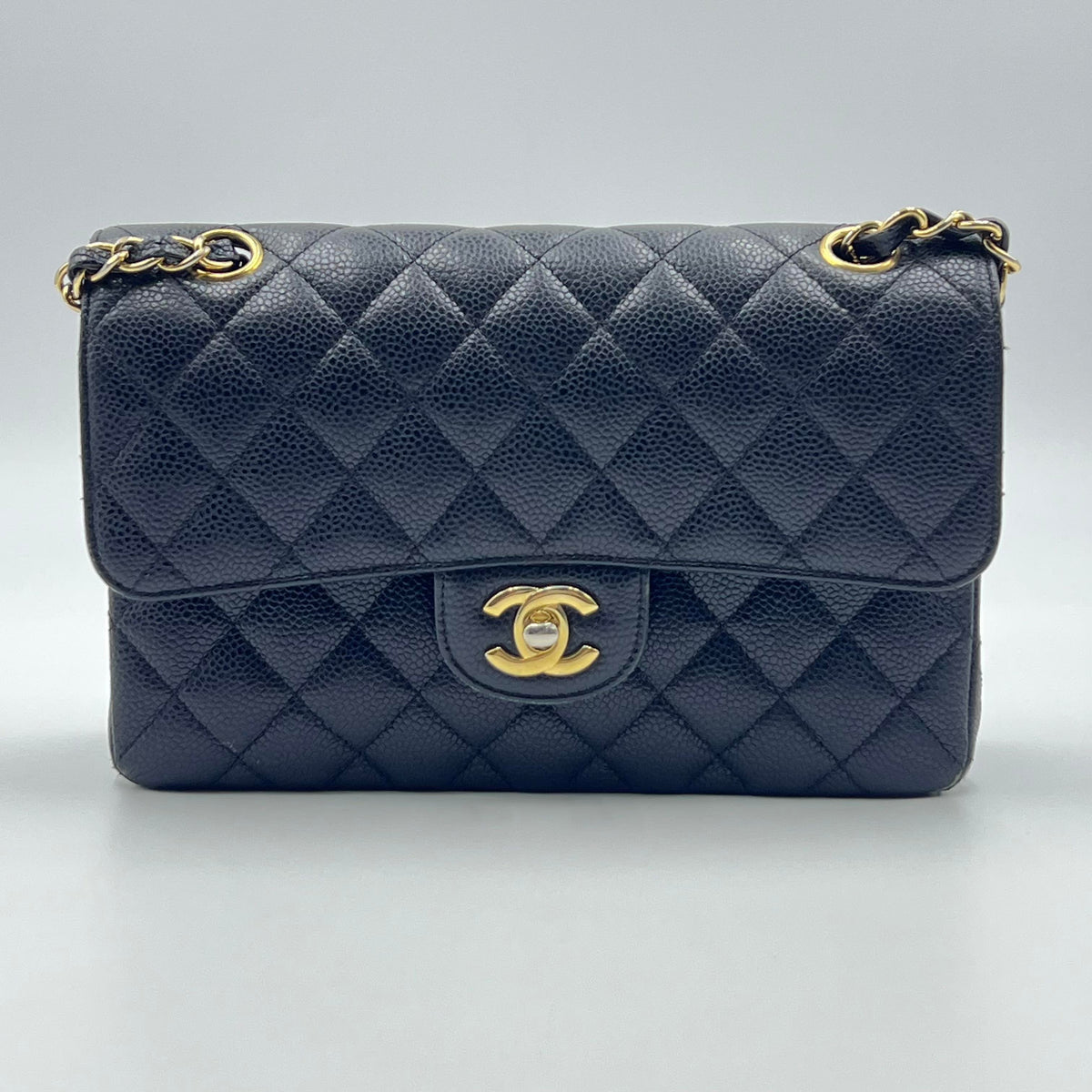 Chanel Classic Flap Bag in Black Caviar Small — view 1 of 2 Classic Flap Bag in Black Caviar Small, view 1 of 2