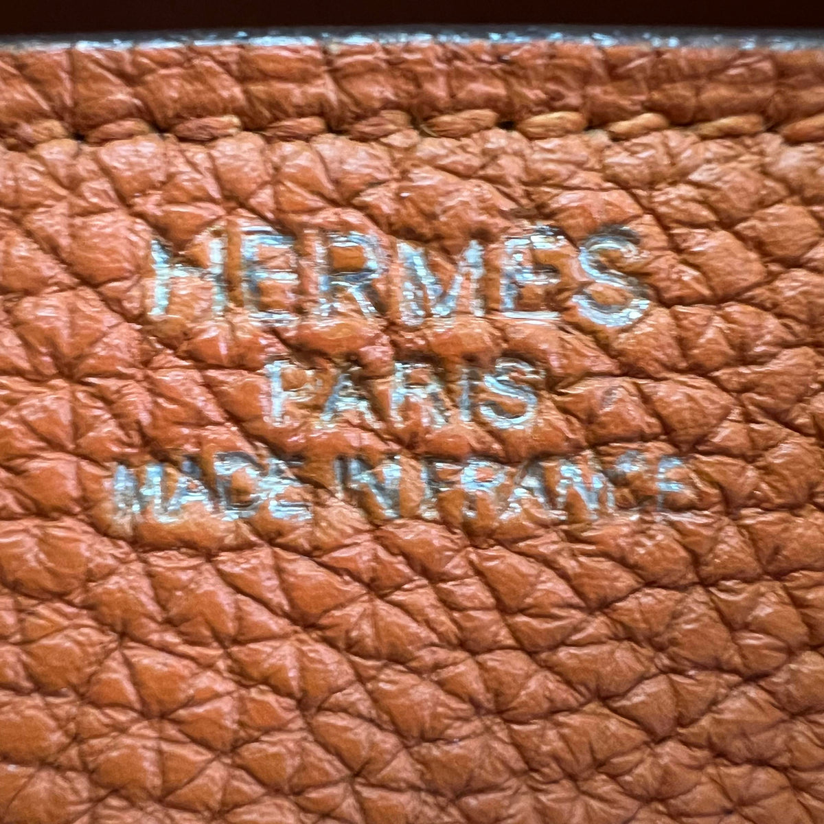 Hermès Birkin Bag Orange with Palladium Hardware — view 2 of 2 Birkin Bag Orange with Palladium Hardware, view 2 of 2