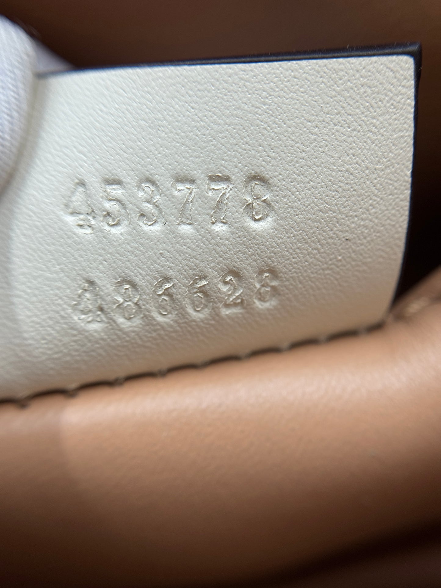 Gucci Broadway Pearly Bee  Shoulder Bag (White)