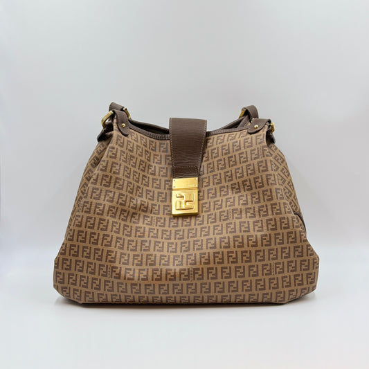 Chiusura Tote Zucchino Coated Canvas Medium