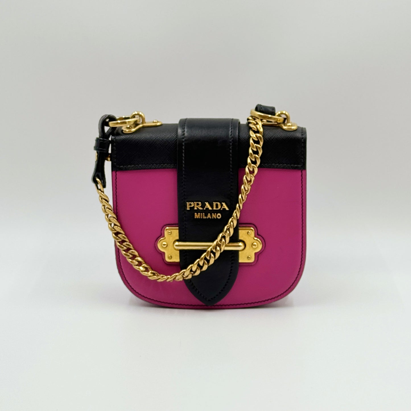 Pionniere Crossbody Bag City Calf with Saffiano Small