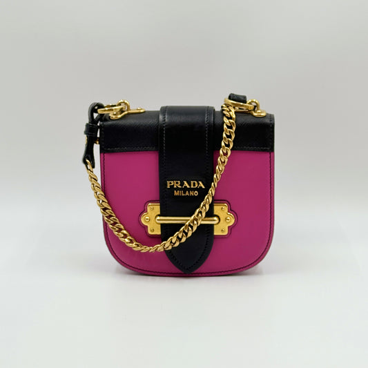 Pionniere Crossbody Bag City Calf with Saffiano Small