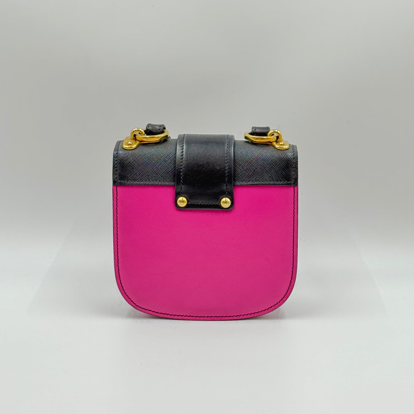 Pionniere Crossbody Bag City Calf with Saffiano Small