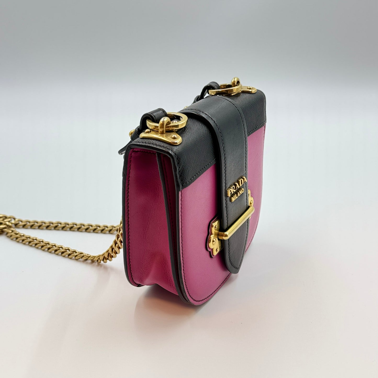 Pionniere Crossbody Bag City Calf with Saffiano Small