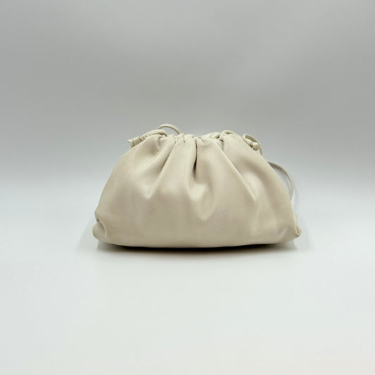 Butter Calfskin The Mini Pouch Porridge