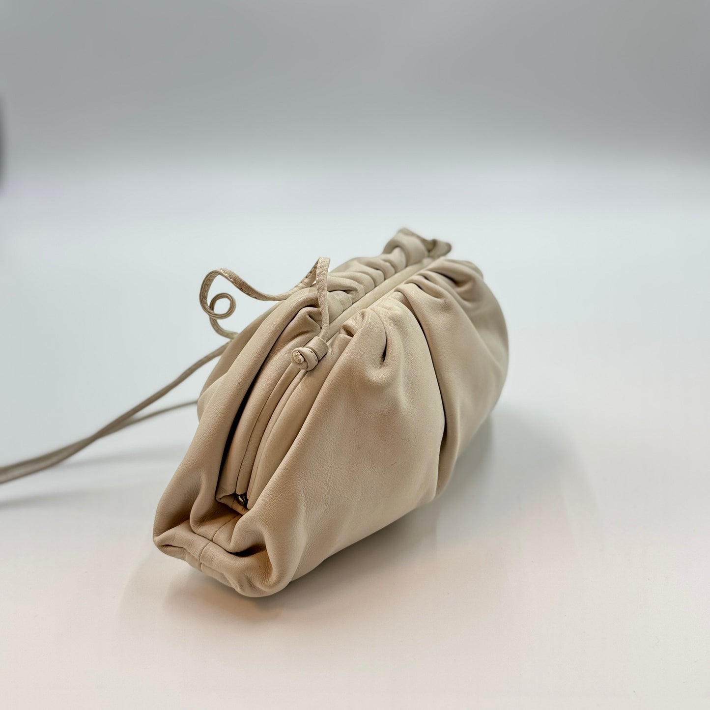 Butter Calfskin The Mini Pouch Porridge