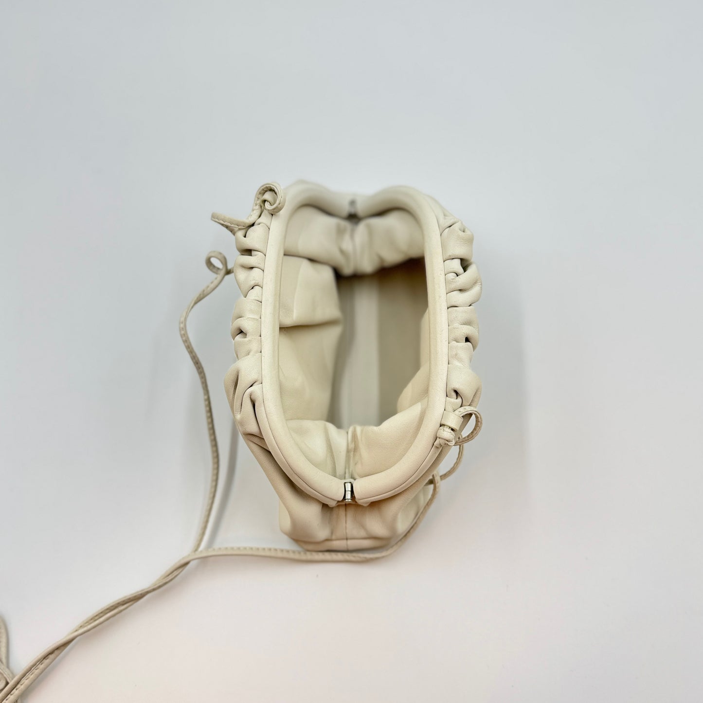 Butter Calfskin The Mini Pouch Porridge