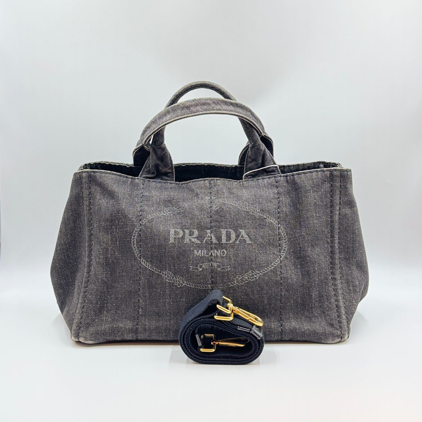 Canapa Convertible Tote Denim Medium