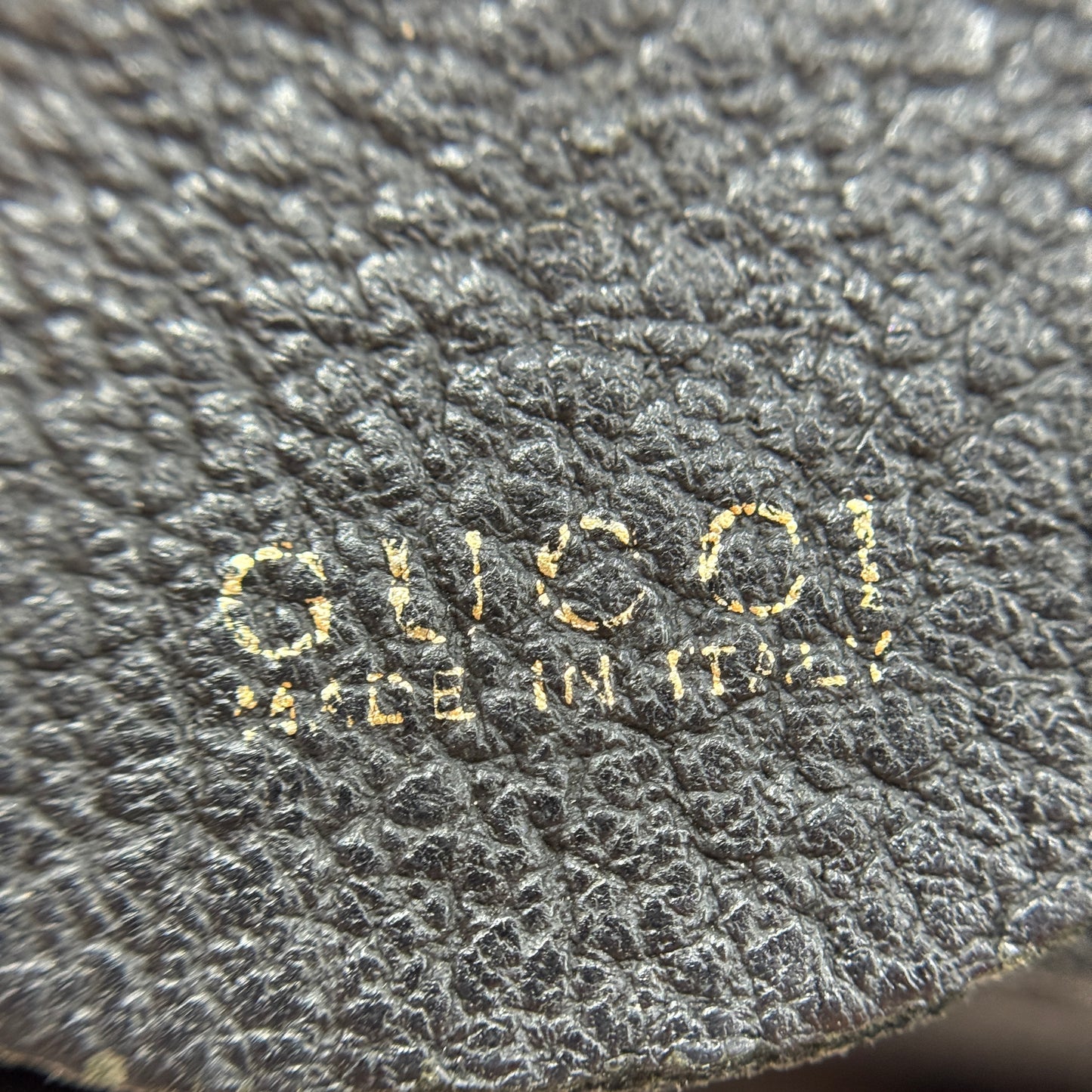 Gucci Black Suede Bamboo Tote
