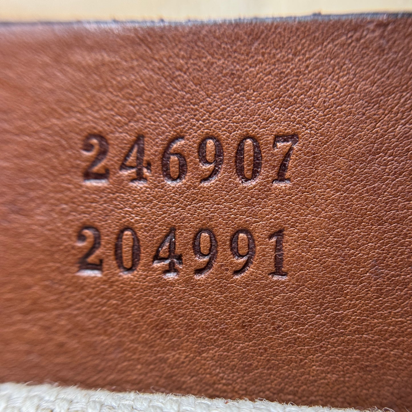 Linen Monogram Medium New Jackie Shoulder Bag Brown