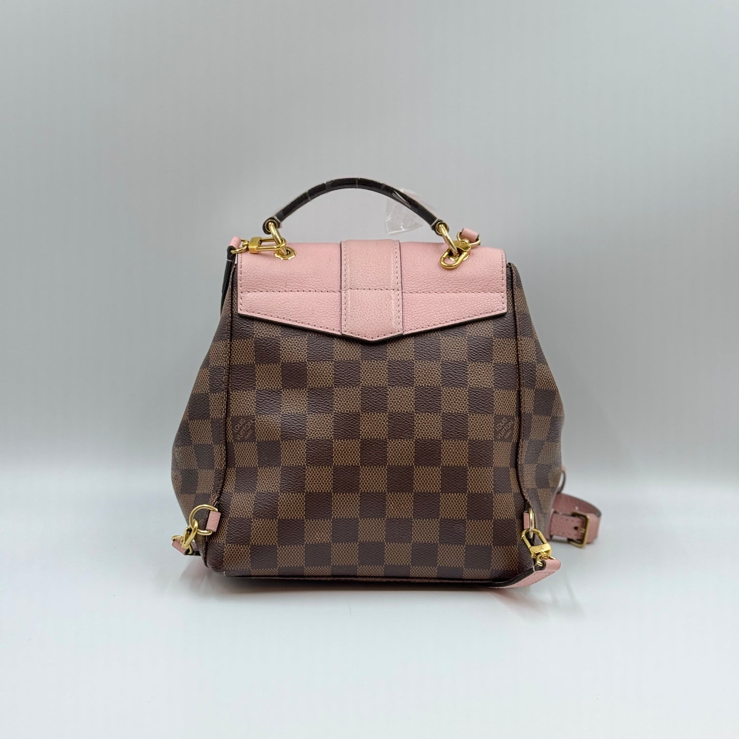 Damier Ebene Clapton Backpack Magnolia