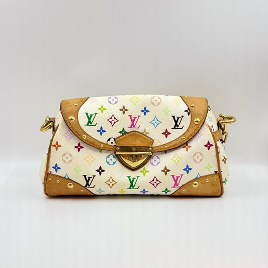 x Takashi Murakami Monogram Multicolore Beverly MM