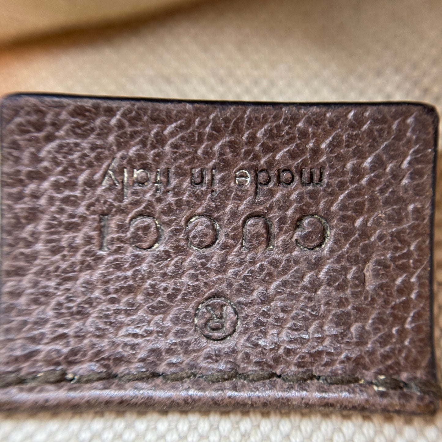 Neo Vintage Flap Belt Bag GG Coated Canvas