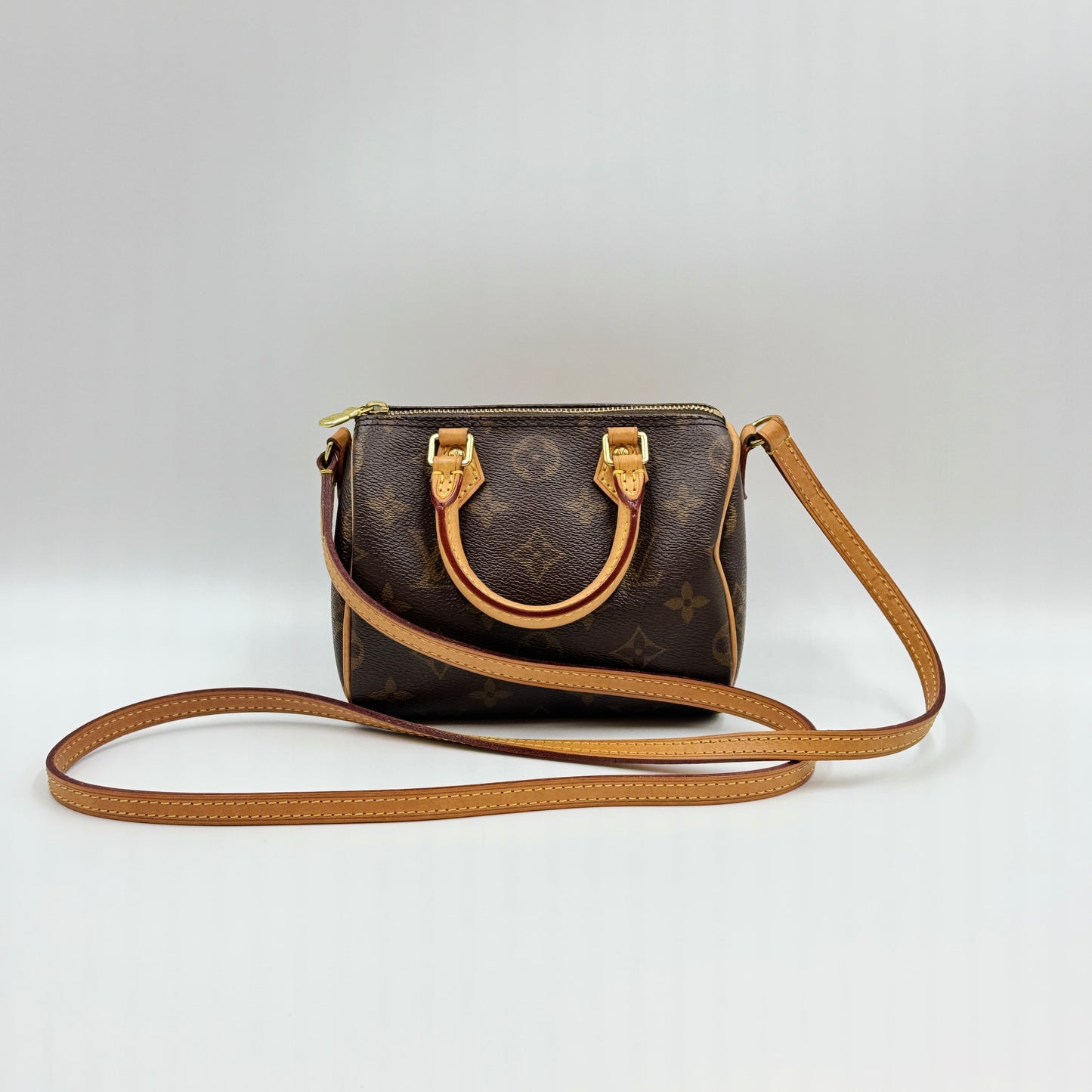 Speedy Bandouliere Bag Monogram Canvas Nano Year 2021