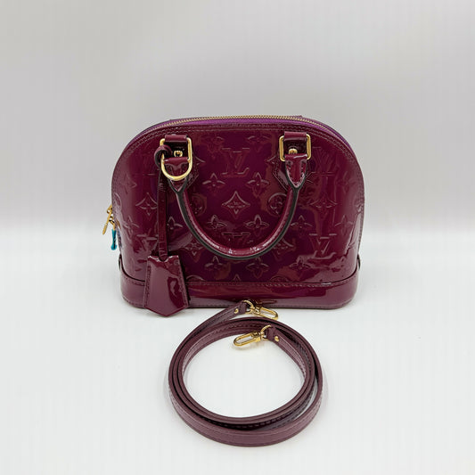 Vernis Alma BB Shoulder Bag Plum Color
