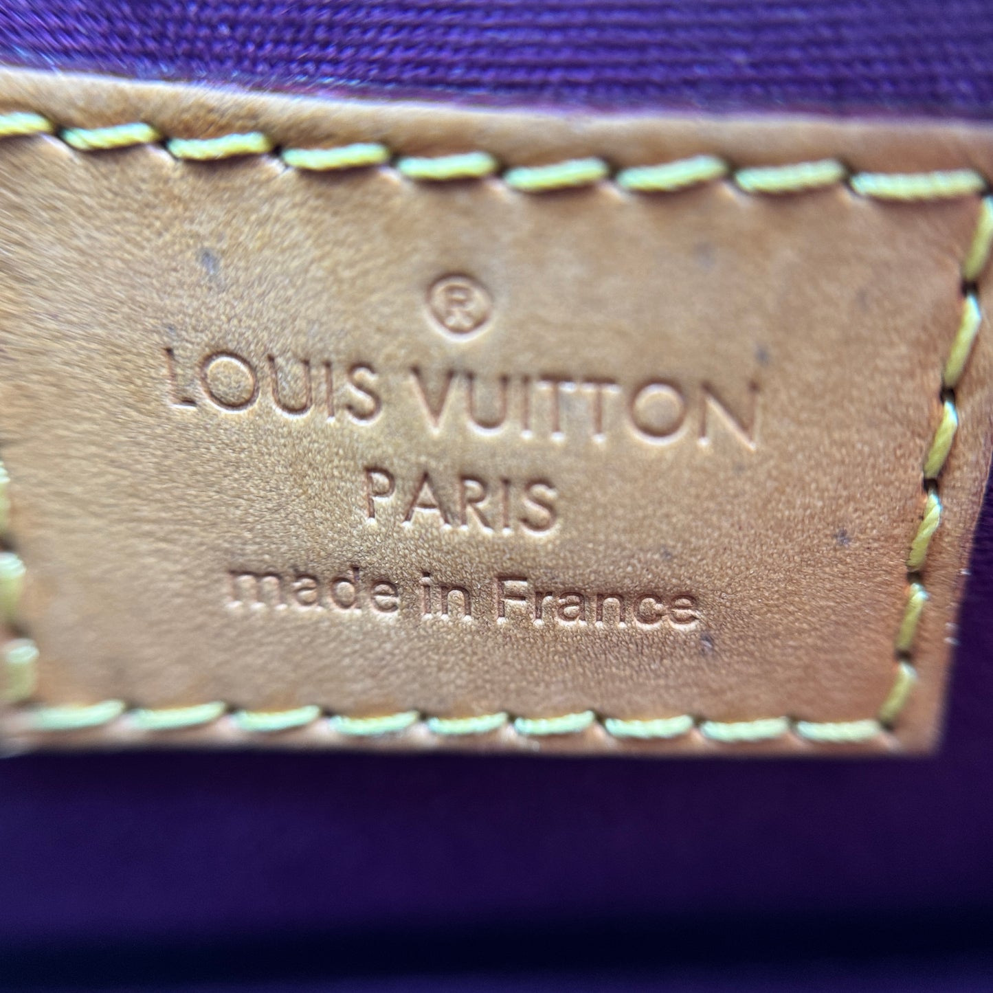 Vernis Alma BB Shoulder Bag Plum Color